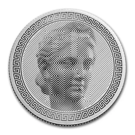 SREBRNA MONETA TOKELAU: ICON LOSOWY ROCZNIK 1 oz 24H VM
