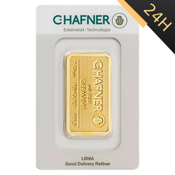 Sztaba złota C-HAFNER 1 oz 24H