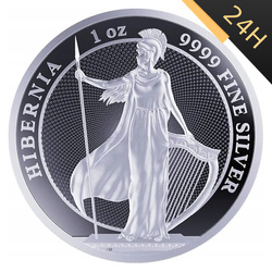 SREBRNA MONETA TOKELAU - HIBERNIA 2022 1 oz 24H VM