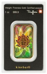 Sztaba złota ARGOR-HERAEUS Kinebar 1 oz