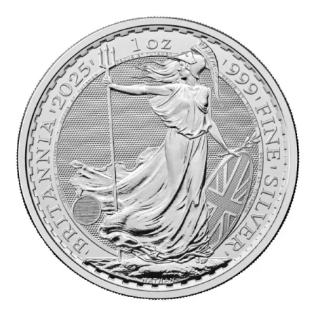 ZESTAW SREBRNYCH MONET 2026 R. BRITANNIA KRÓL KAROL III 1oz x 25 szt.