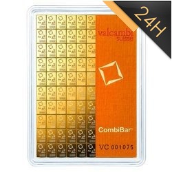 Sztaba złota VALCAMBI Combibar 100 x 1 g 24H
